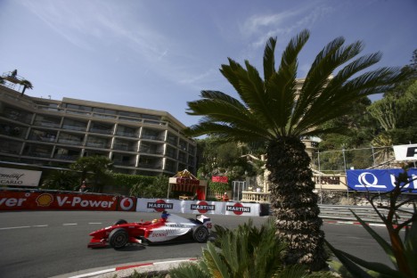 På vej rundt i Monte Carlo - GP2 med DAMS blev ikke det store festfyrværkeri fra Pereras side
